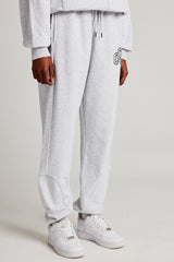 CCC Applique Varsity Jogger - Grey Marl