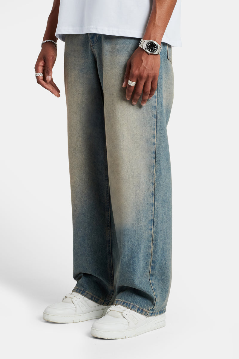 Baggy Fit Jeans - Antique Wash