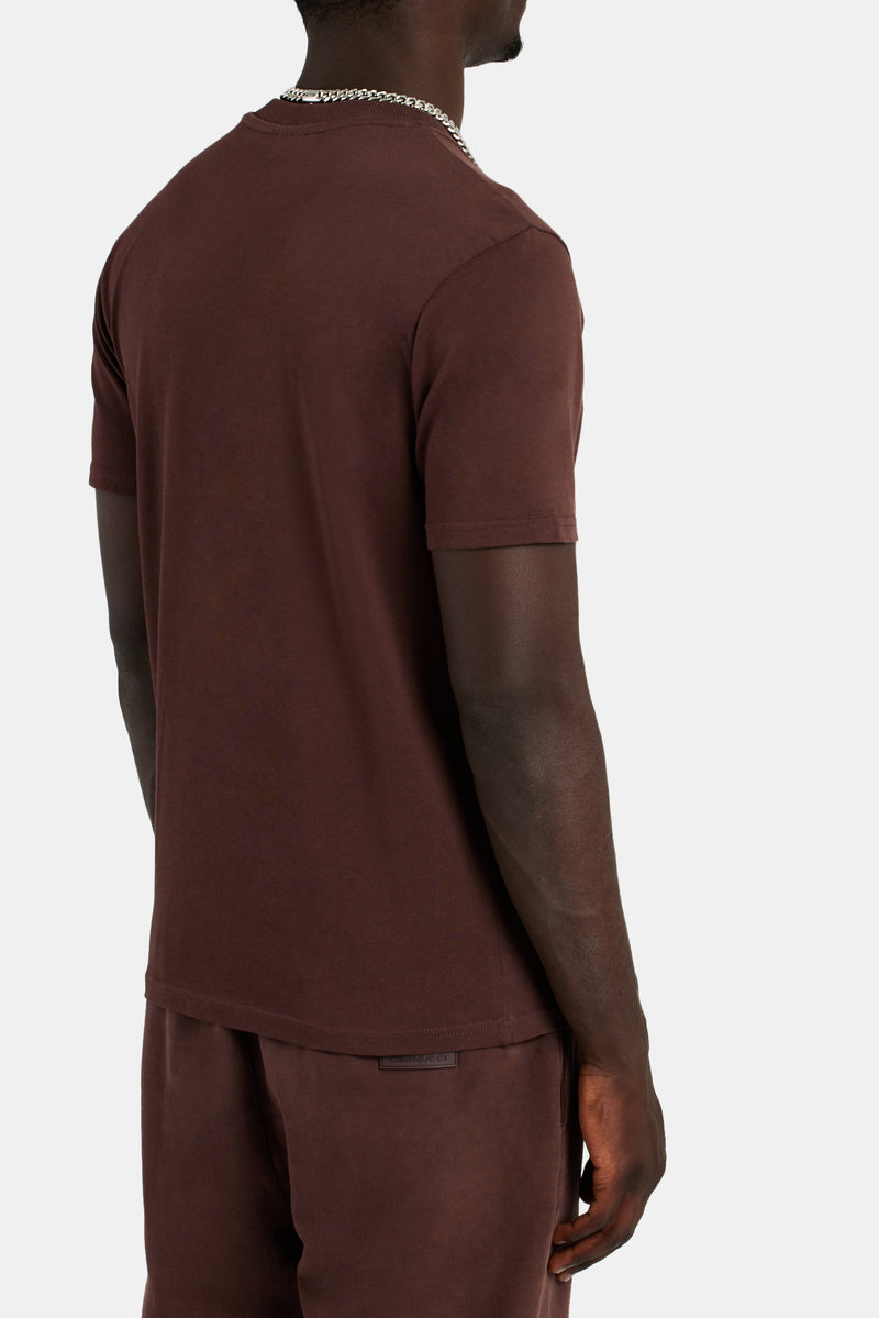 Slim Fit T-Shirt - Chestnut