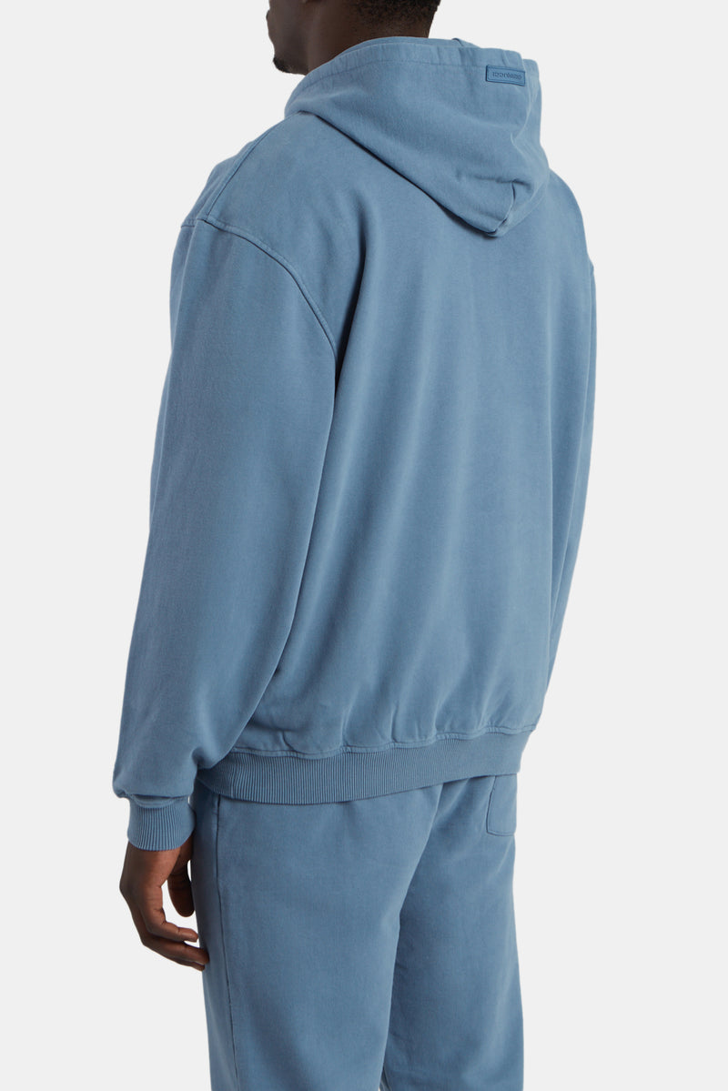 Oversized Hoodie - Steel Blue