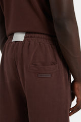 Relaxed Cuffed Jogger - Chestnut