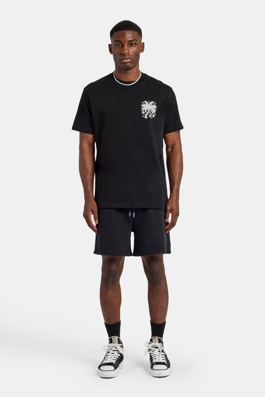 Jersey Relaxed Short - Washed Black | Mens Shorts | Shop Plain Shorts ...