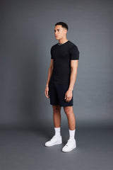 Soft Touch Slim Fit T-Shirt - Black