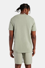 Logo Embroidered T-Shirt - Sage