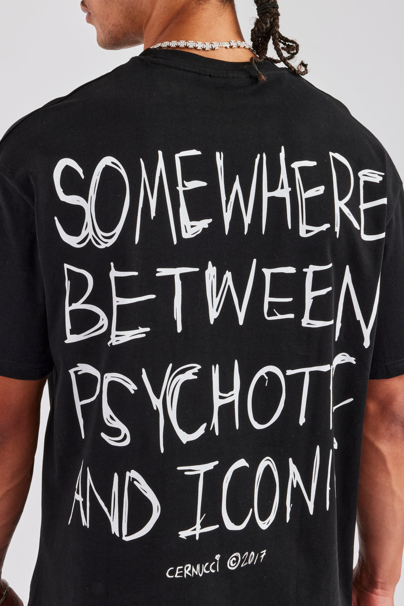 Back Quote Oversized T-Shirt