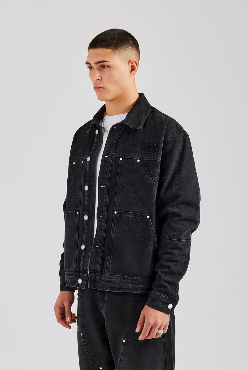 Oversized Carpenter Denim Jacket