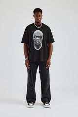 Iced Bally Oversized T-Shirt - Black