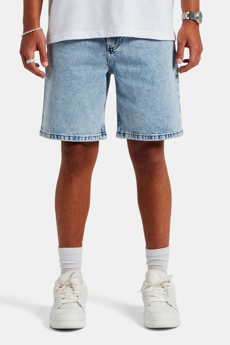 Denim Short - Light Blue