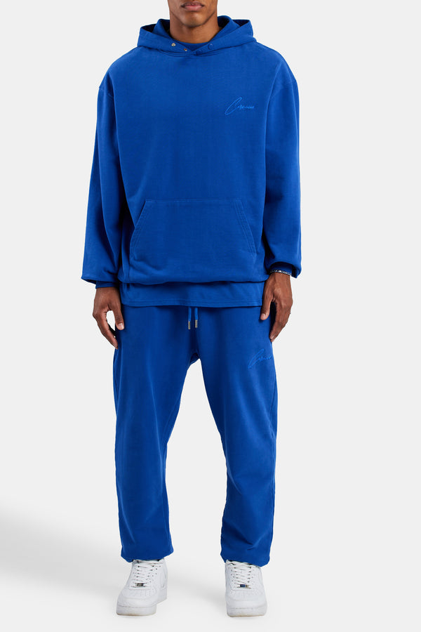 Cernucci Cuffed Jogger - Cobalt