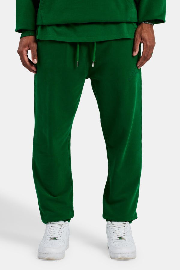 Cernucci Cuffed Jogger - Dark Green