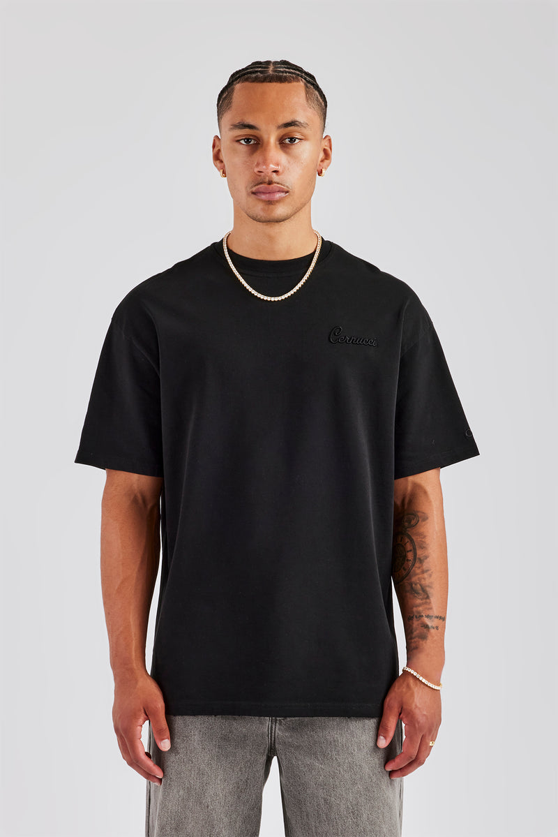 Sao Paulo Motel Oversized T-Shirt - Black