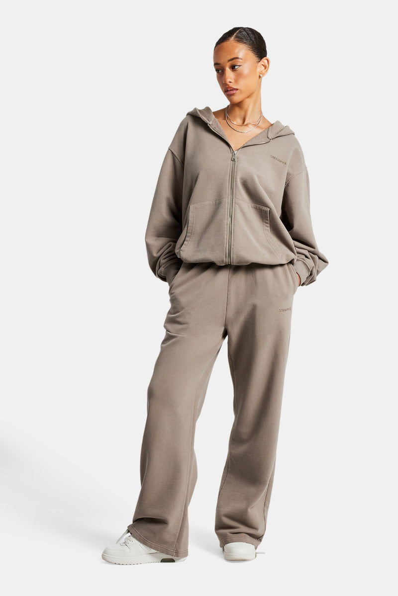 Cernucci Zip Through Tracksuit - Taupe