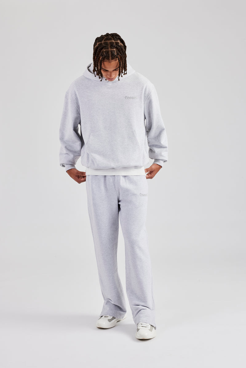 Tonal Oversized Tracksuit - Ash Grey