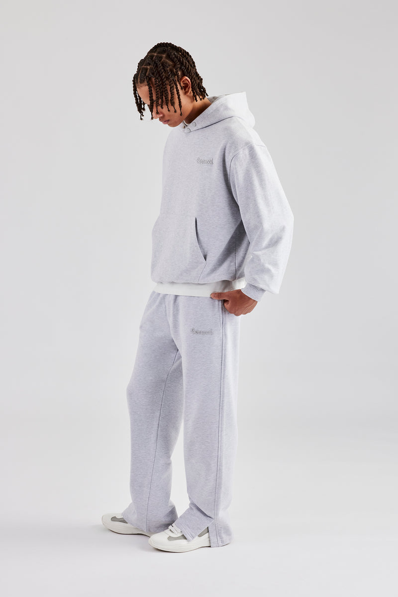 Tonal Oversized Tracksuit - Ash Grey