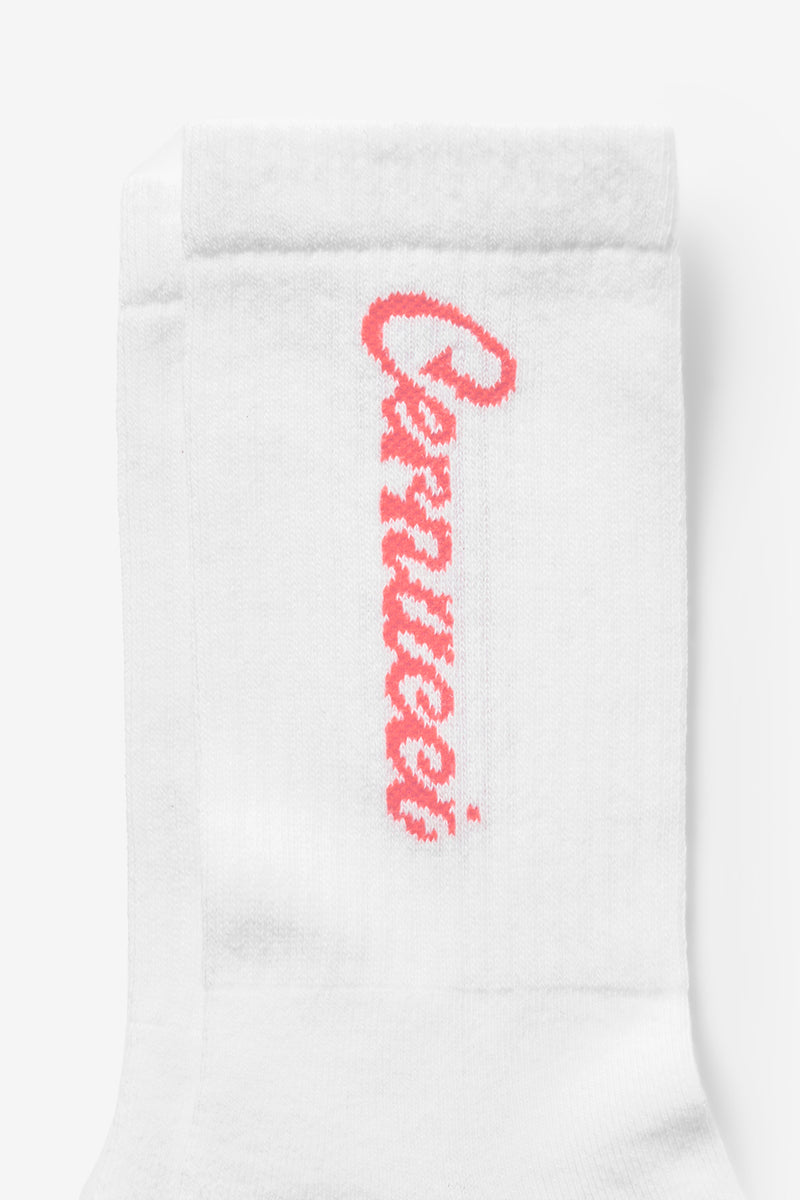 Cernucci Logo Socks - Baby Pink