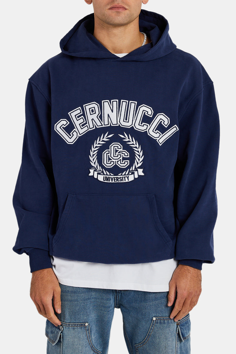 University Hoodie - Navy