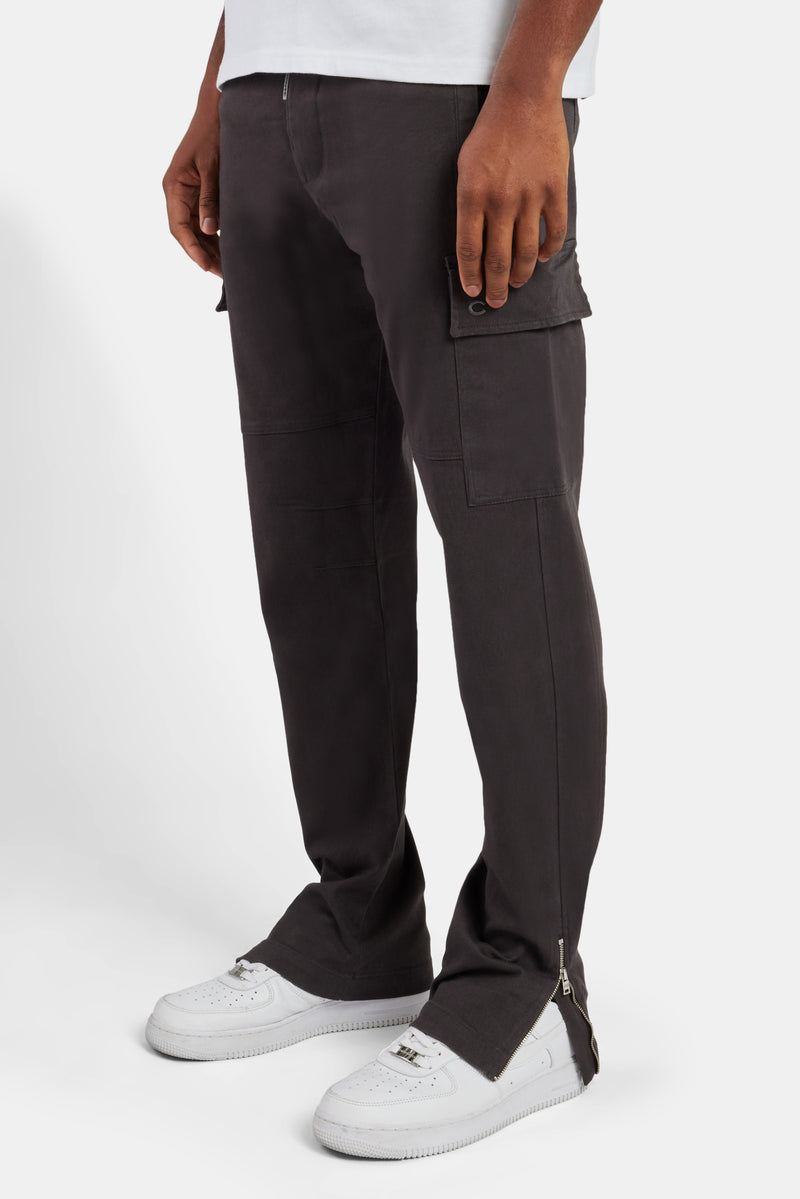 Cernucci Cargo Trouser - Dark Grey