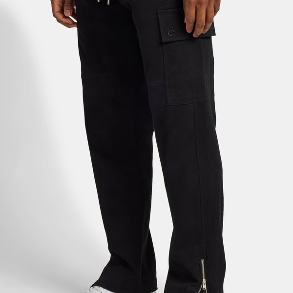 Jones New York Buttoned Belt Loop Trousers in Black | Lyst