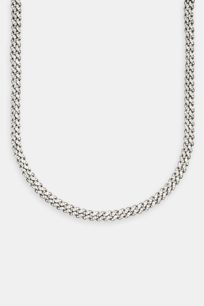 6mm Iced Cuban Chain