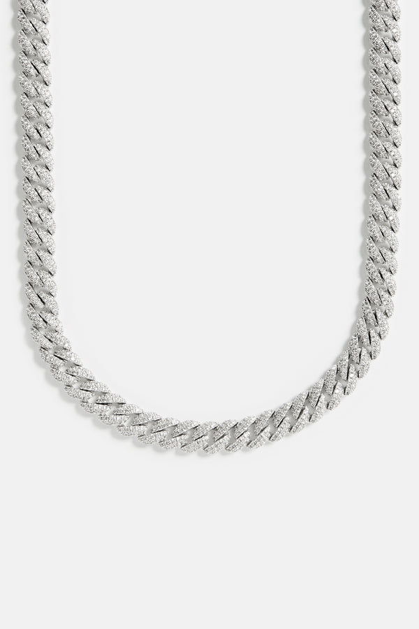 8mm Iced Cuban Link Chain