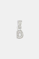 Iced Mini Bubble Pendant - White