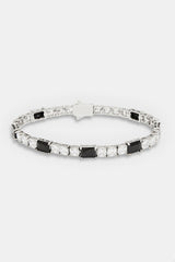 Iced Baguette Tennis Bracelet Square