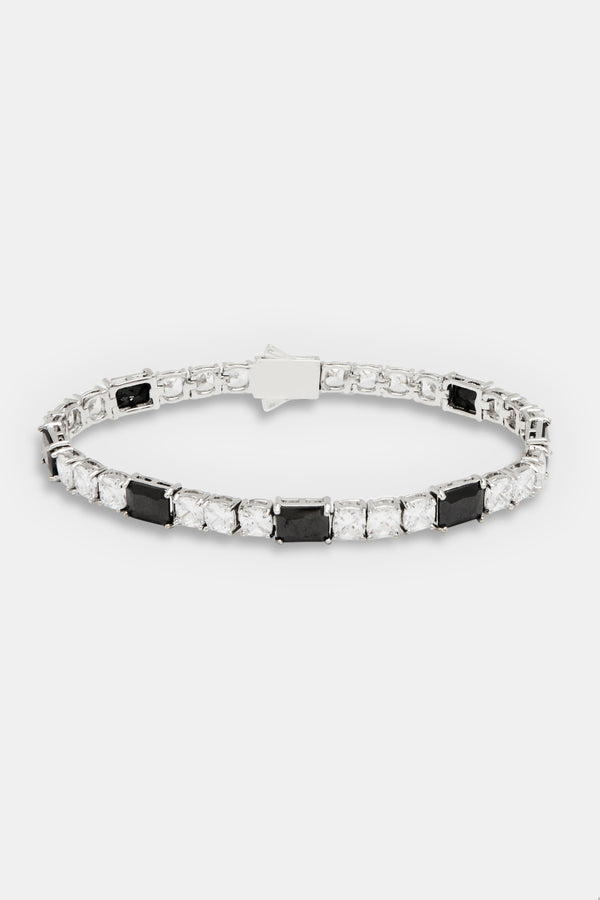 Iced Baguette Tennis Bracelet Square