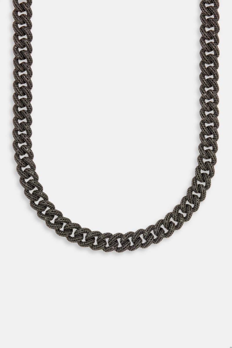 Iced Cuban Chain - Black