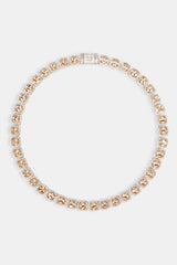 Iced Square Cluster Chain - Champagne