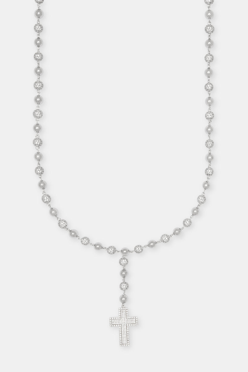 Drop Cross Ice Ball Chain