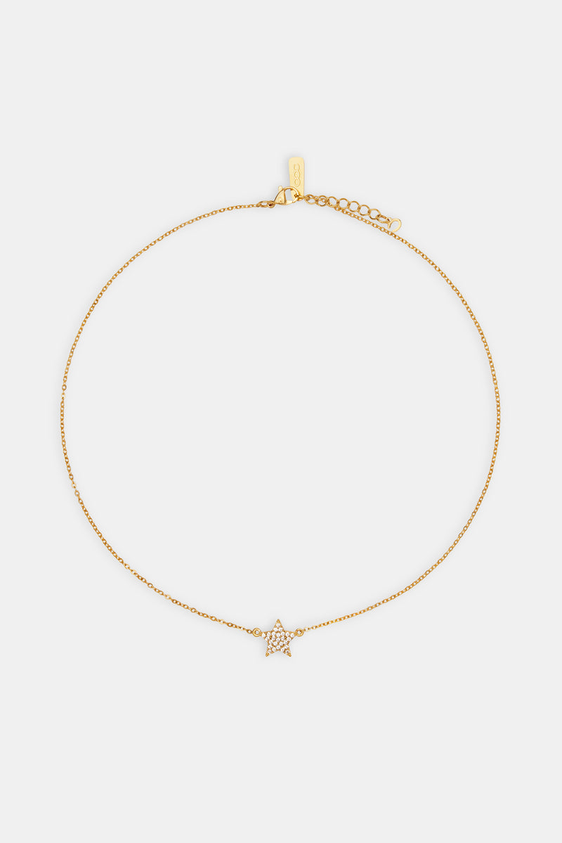 Iced Star Necklace