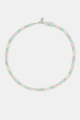 Multi Colour Freshwater Pearl Necklace - 6mm