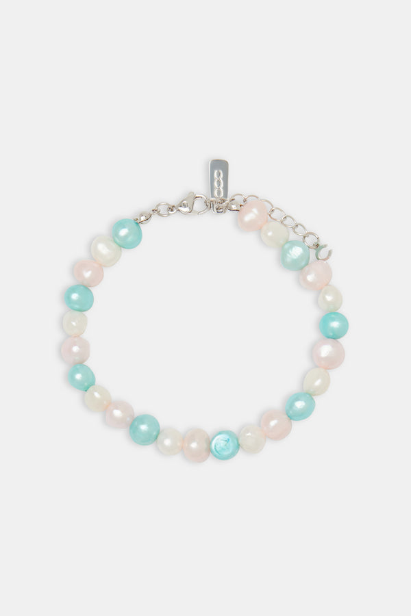 Pastel Freshwater Pearl Bracelet - 6mm