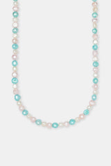 Pastel Freshwater Pearl Necklace - 6mm