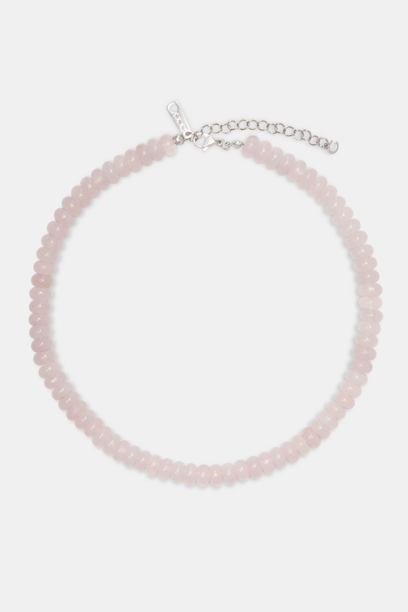 Rose store quartz Choker