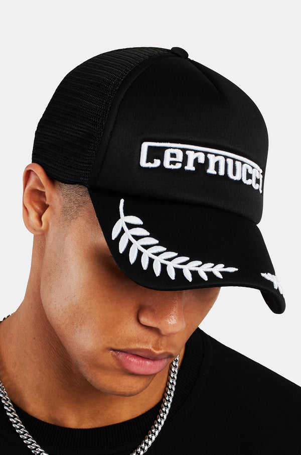 Cernucci Racing Trucker Hat - Black