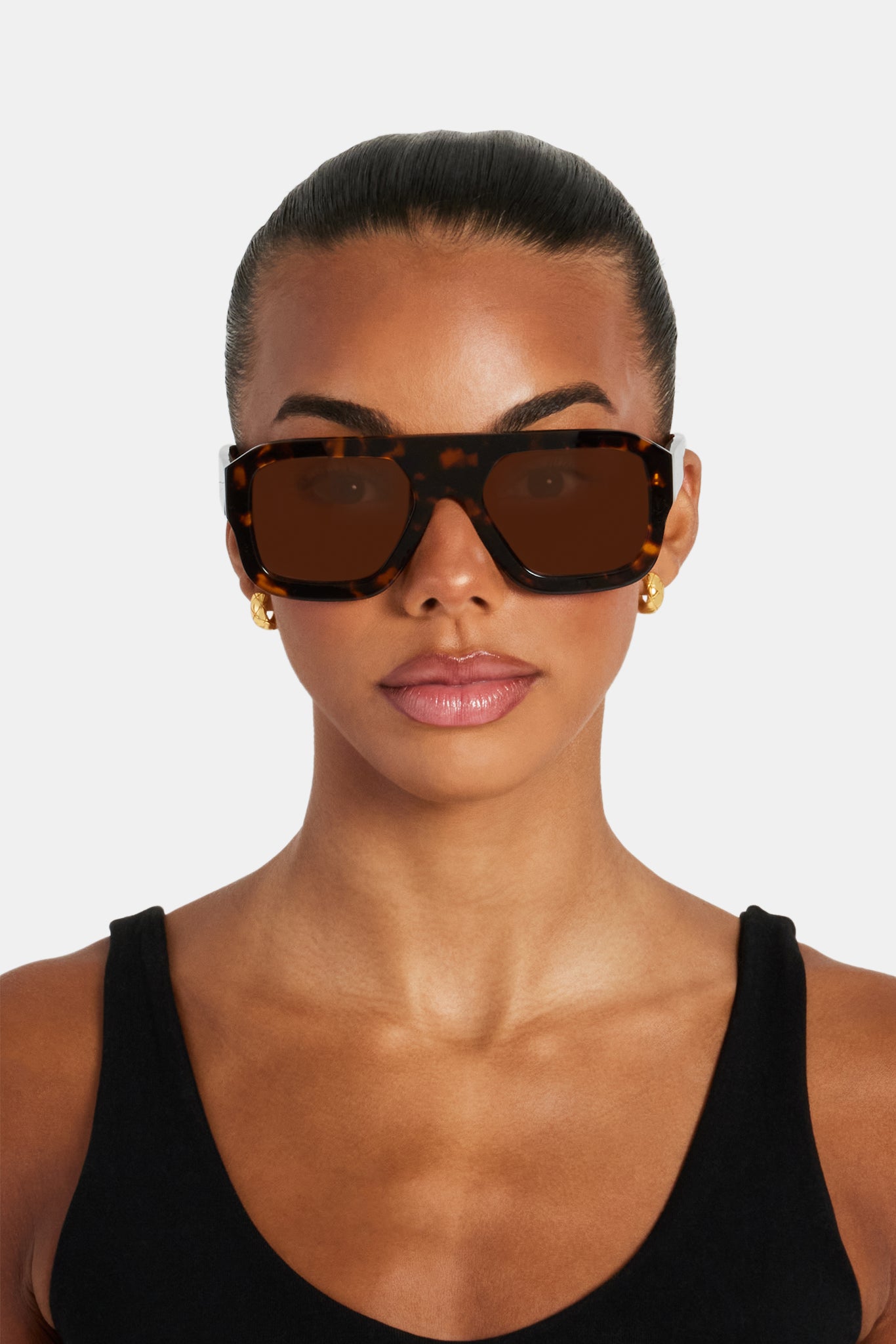 Chunky Aviator Sunglasses - Tortoise | Womens Accessories | Shop ...