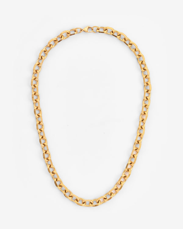 10mm Hermes Link Chain - Gold