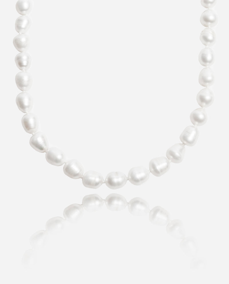 10mm Rice Freshwater Pearl Necklace