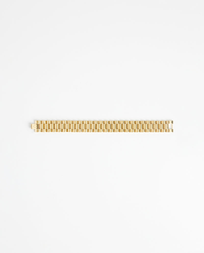 15mm Watch Strap Link Bracelet - Gold