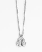 3mm Boxing Glove Cuban Chain Necklace