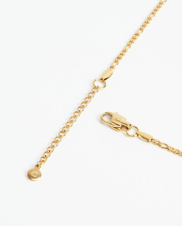 3mm Figaro Chain - Gold