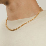 3mm Franco Chain - Gold - Cernucci