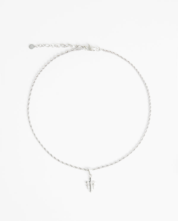 3mm Cross Necklace