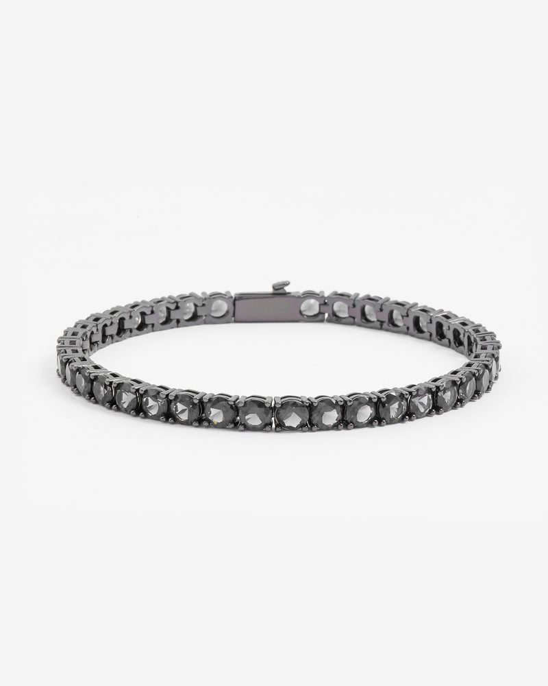 5mm Tennis Bracelet - Black