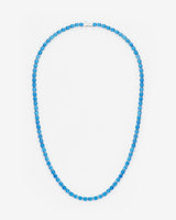 5mm Tennis Chain - Blue