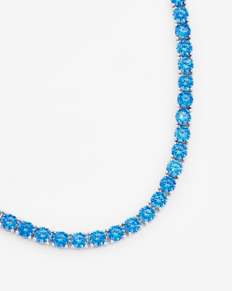 5mm Tennis Chain - Blue