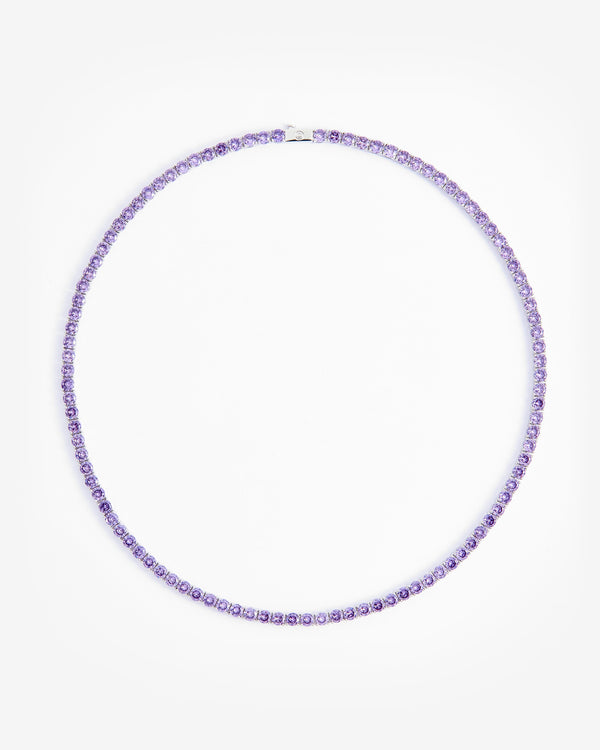 5mm Tennis Chain - Purple