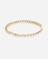 5mm Round Tennis Bracelet - Gold