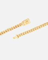 6mm Iced Cuban Chain - Gold